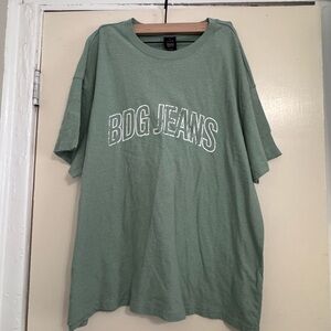 Urban Outfitters Green BDG Jeans Tee